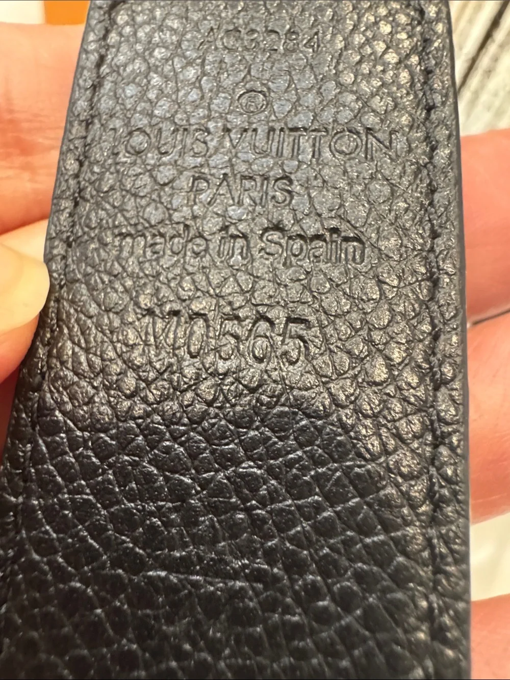 Louis Vuitton Brown Monogram LV Buckle Belt